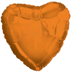 Шар Сердце, Оранжевый / Orange (в упаковке) Шар Сердце, Оранжевый / Orange (в упаковке)
