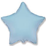 Шар Звезда, Светло-Голубой / blue baby (в упаковке)